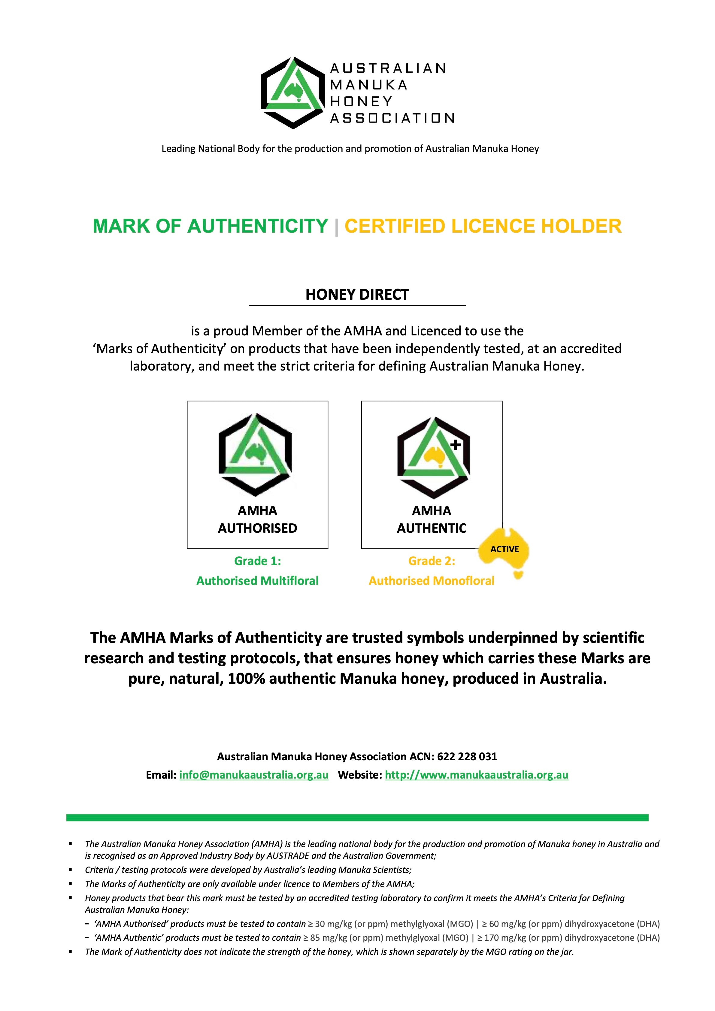Medicinal Manuka Honey 850+ MGO (250g/8.8oz)  - Shipping/Tariffs Included